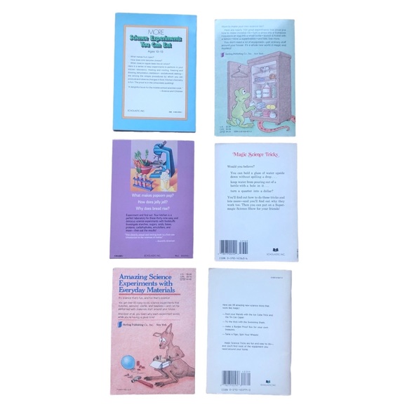 Vintage Set of 6 Science Experiment Books for Teachers and Students Ages 10-13 - Picture 3 of 16